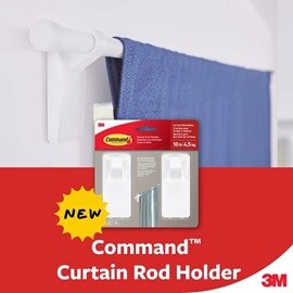 discover the new Command curtain rod hooks