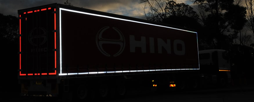 3M Diamond Grade™ contour marking tape applied in a truck