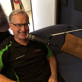 Certified Occupational Hygienist Terry Gorman in picture