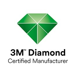 3M MC Warranty for Traffic logo displaying a pentagon comprised of different colored links.