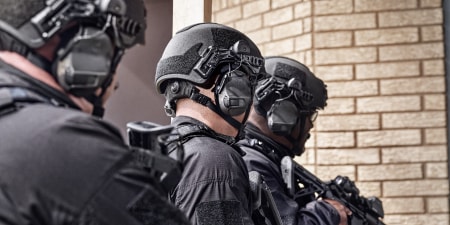 3M Peltor tmas law enforcement swat group ensure hearing protectors are properly selected fit adjusted
