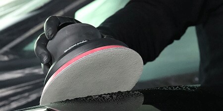 P1200 P1500 P2000 3M Hookit Flexible Foam Abrasive Disc doing clear coat rectification
