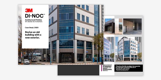 Seoul Building, Mokpo: 3M&amp;trade; DI-NOC&amp;trade; Architectural Finishes EX Series