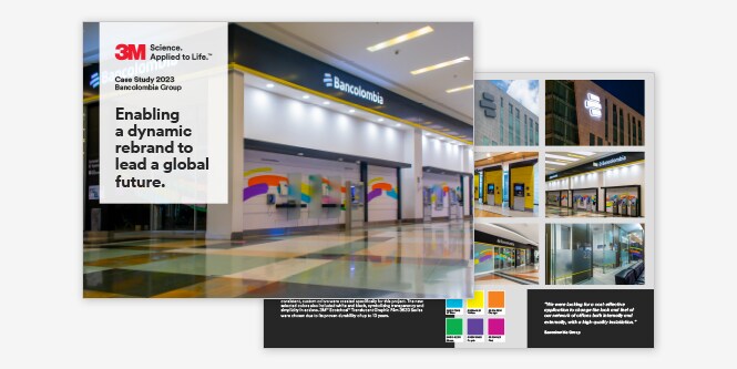Bancolombia Group: &amp;nbsp;3M&amp;trade; Architectural Finishes and Graphic Solutions