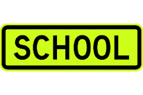School zone signage
