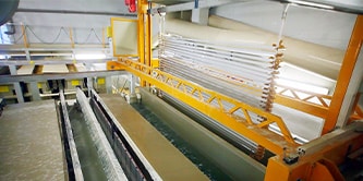 Usage of tape in an anodizing plant 
