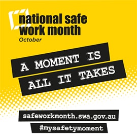 National safe work month poster