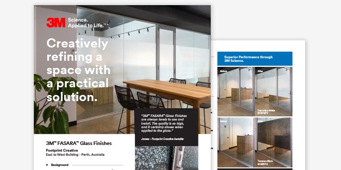 East to West Building, Perth: 3M&amp;amp;trade; FASARA&amp;amp;trade; Glass Finishes