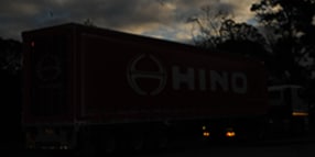 No reflective tape and marker lights make the truck virtually invisible