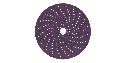 Multi-hole pattern dust-extraction sanding disc attachment
