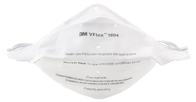 3M&trade; VFlex&trade; Health Care Particulate Respirator and Surgical Mask