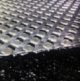 Pavement marking tape on surface