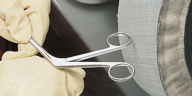 Close-up of a pair of scissors
